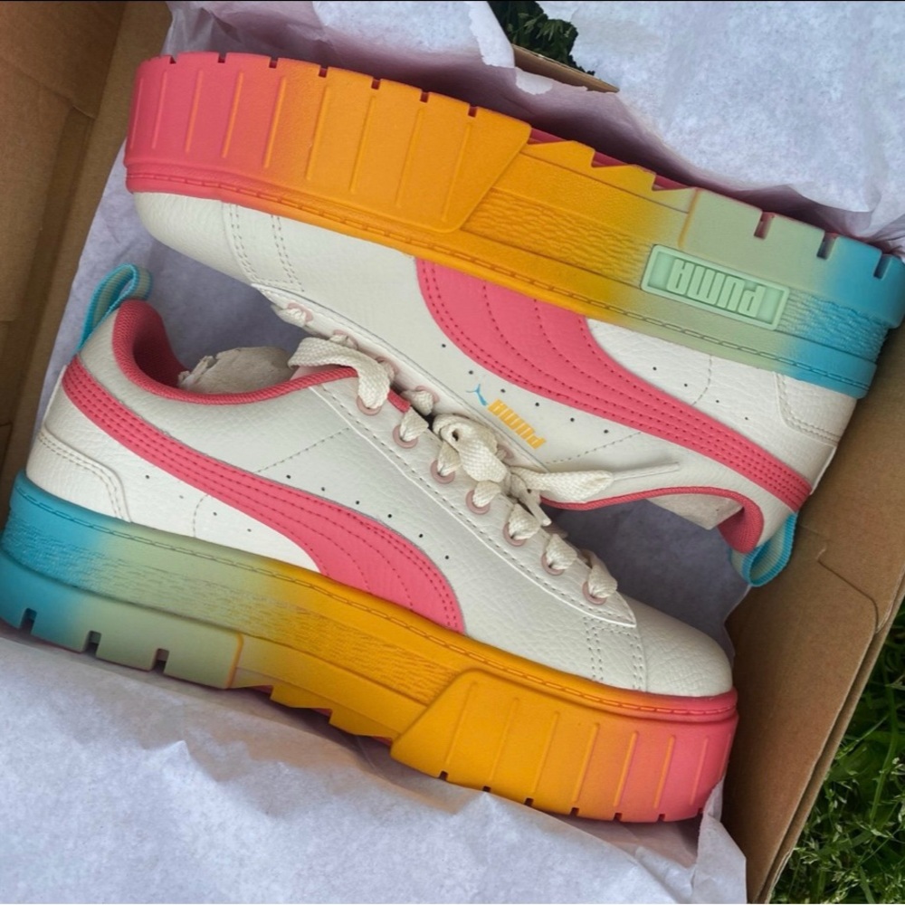 PUMA Mayze Summer Ombre shoes Youth size 5.5